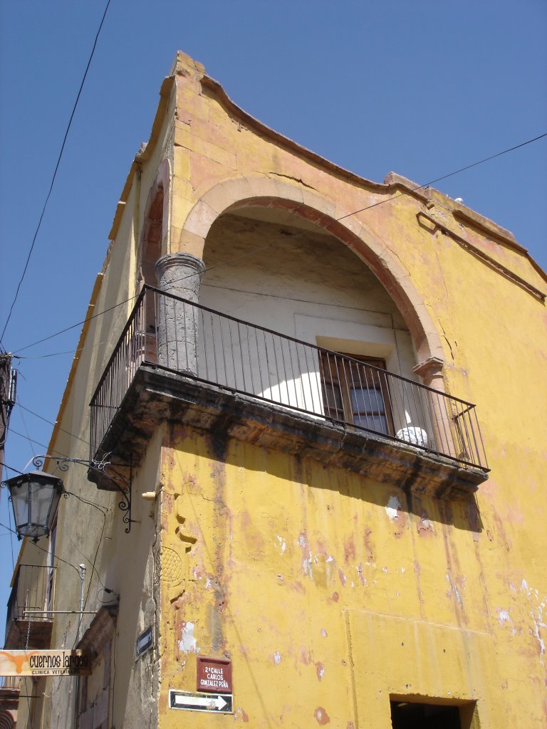Balcón colonial en Lagos
