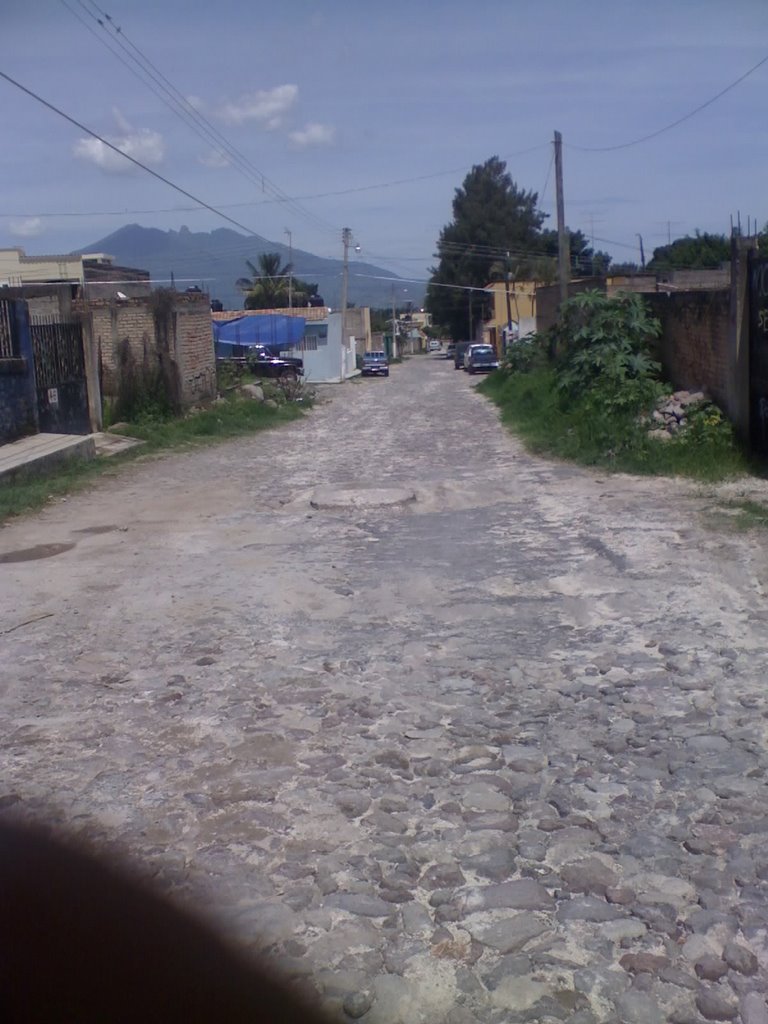 sangangüey desde la calle Santa Cecilia