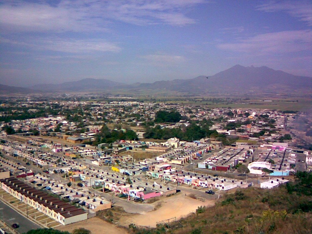 Xalisco, panoramica desde el cerro