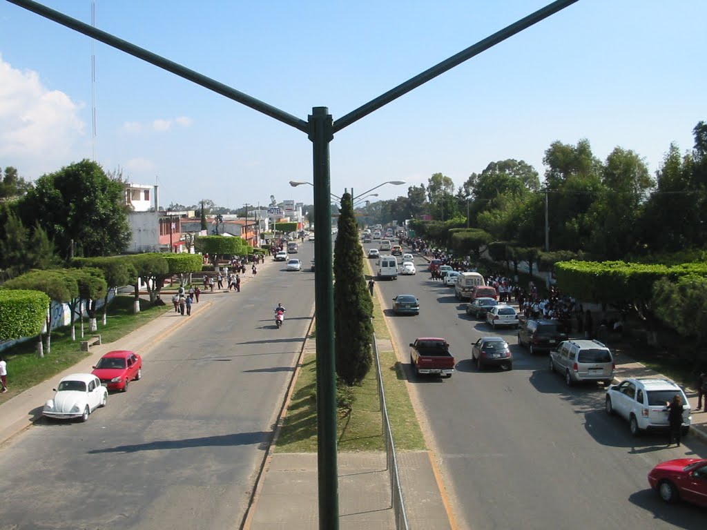 vista del boulevard sur dr. belisario dominguez