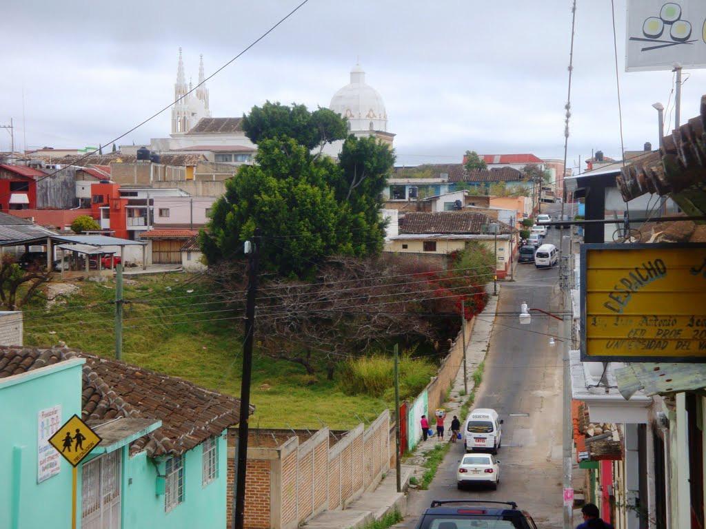 Vista de Comitán desde la 4a Sur Poniente