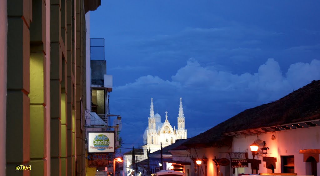 Tejados e Iglesia de San José en Comitán, Chiapas.