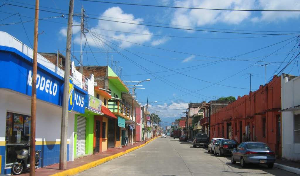Tapachula, vista hacía el Tacaná
