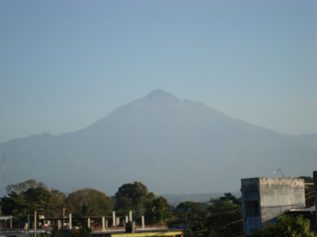 Volcán Tacaná visto desde Tapachula