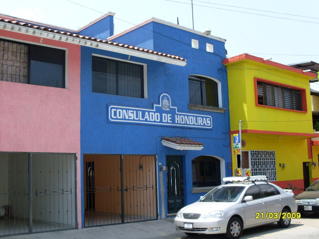 Consulado de Honduras en Tapachula (7a. Oriente entre 7a. y 9a. Poniente  Par Víal)