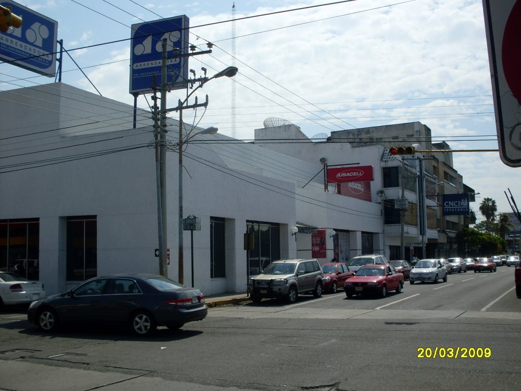 Esquina de la Central Oriente y 5a. Av. Norte. Centro Tapachula