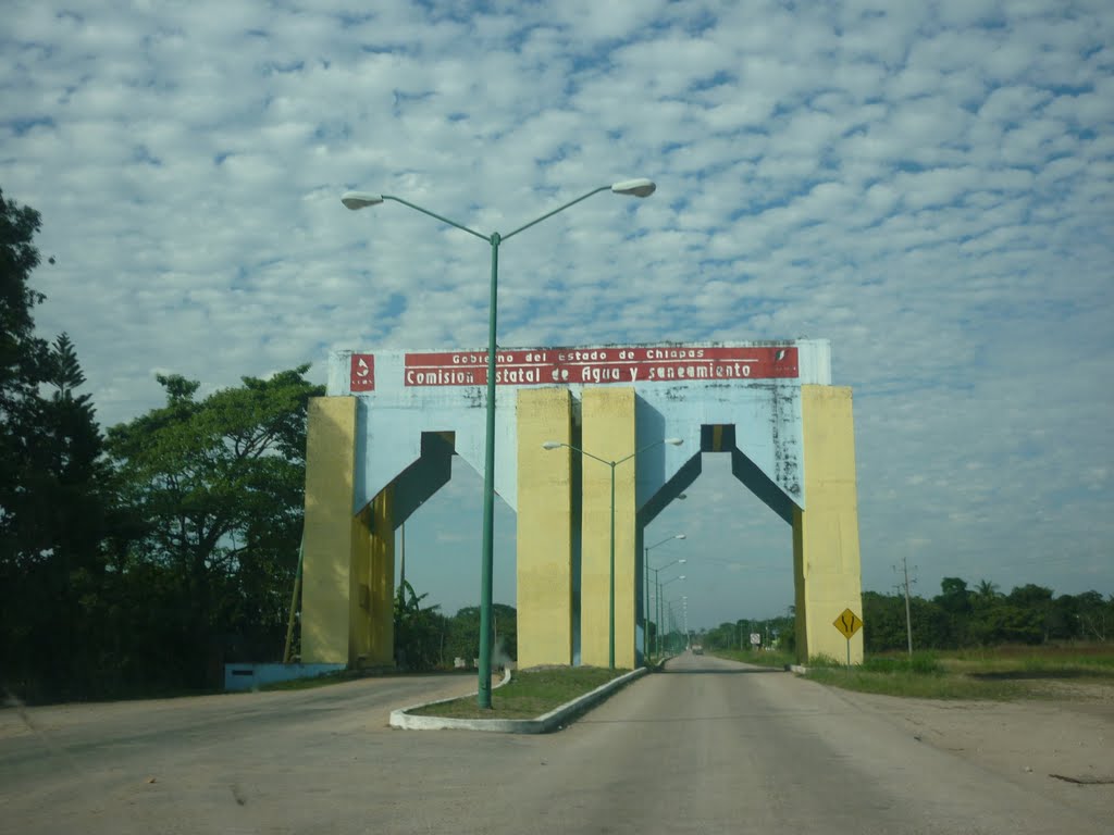 Entrada hacia Catazajá
