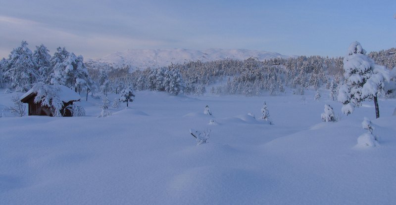 Øverlandsvatnet. Norway.