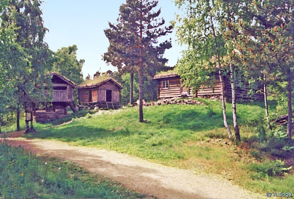 Hallingtunet at Spiralen Open-Air Museum