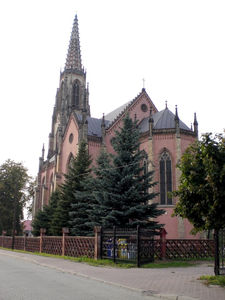 Bogatynia, ul. Kurzańska, Kościół pod Wezwaniem Najświętszej Marii Panny