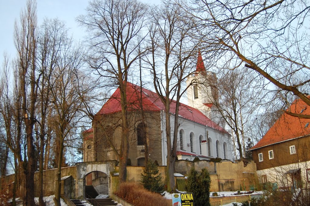 Bogatynia,kościół