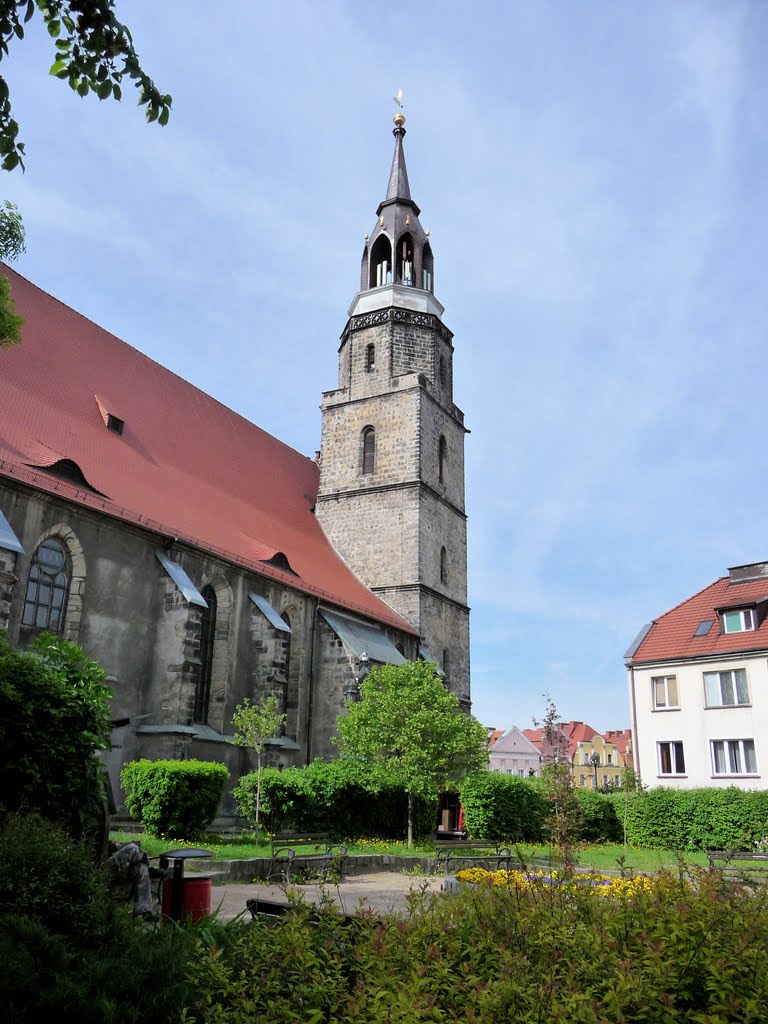 Hauptkirche von Boleslawiec (Bunzlau) Mai 2011