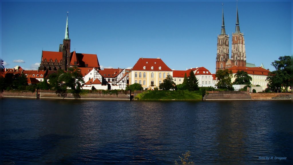 Ostrtów Tumski - panorama.