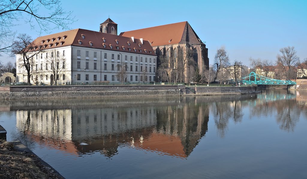 Biblioteka Uniwersytecka, Kościól NMP na Piasku
