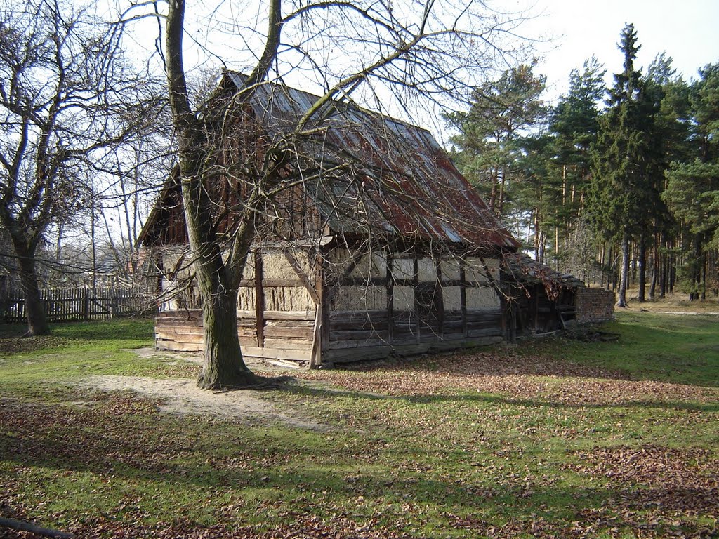 Ostatnii drewniany budynek w okolicy
