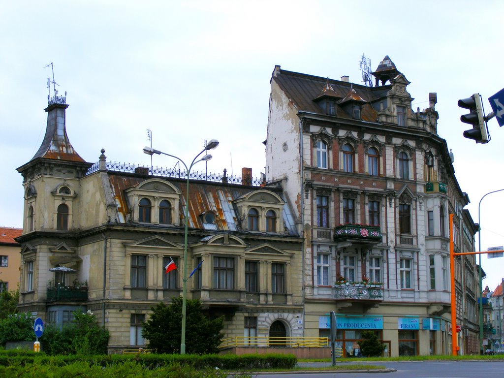 Legnica-Budynek przy ul.Tadeusza Kościuszki róg Złotoryjskiej
