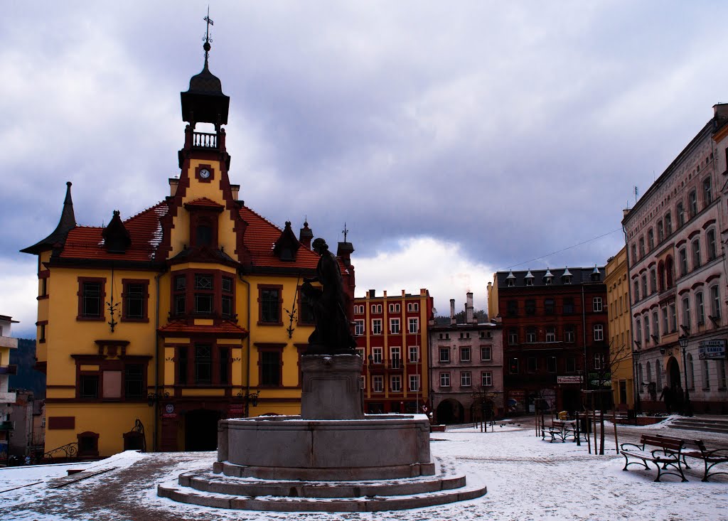 Market Square of Nowa Ruda