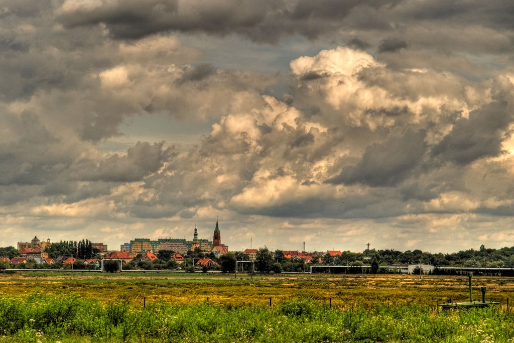 Niebo nad Oławą