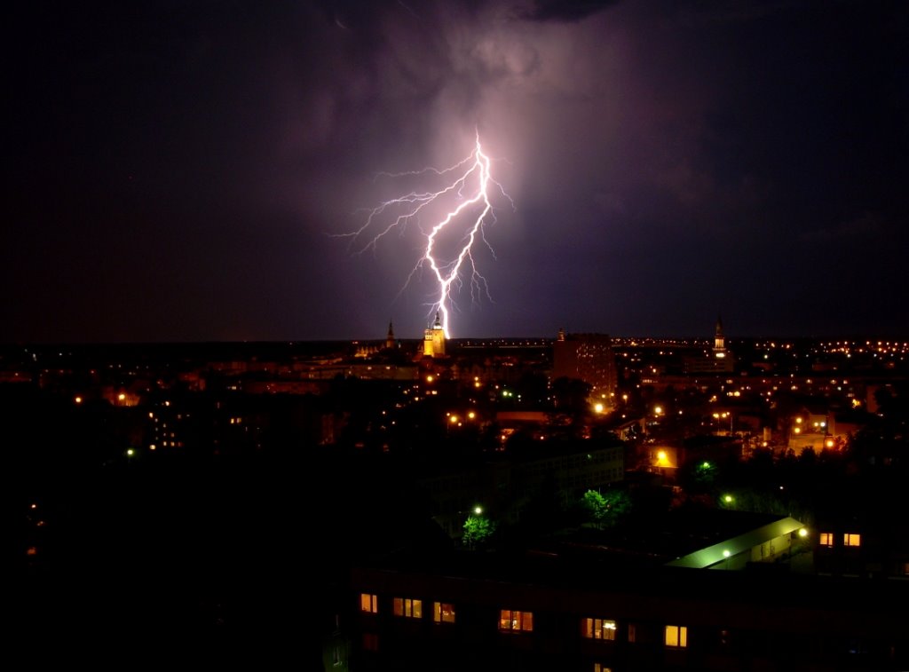 Burza nad olesnica