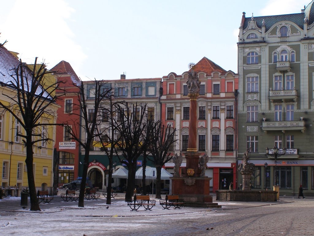 Town square in Swidnica
