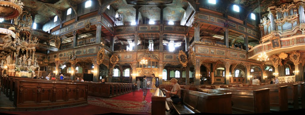 Schweidnitz, Friedenskirche innen (UNESCO)