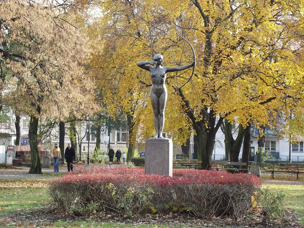 Bydgoszcz - " Łuczniczka"  symbol miasta