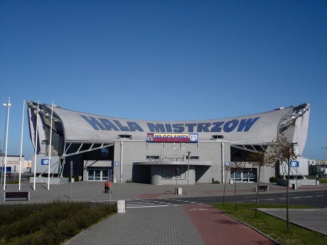 sports hall "Hala Mistrzow" in Wloclawek ; 12.04.2007