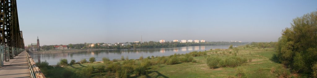Zazamcze sfotografowane z Zawiśla