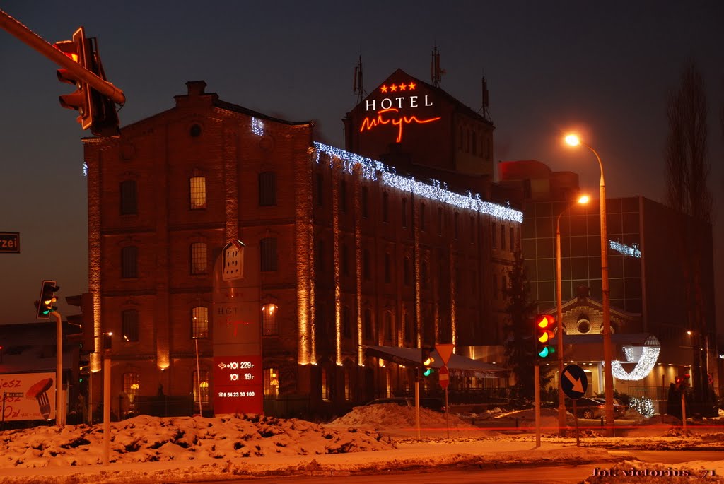 Włocławek - Hotel Młyn.