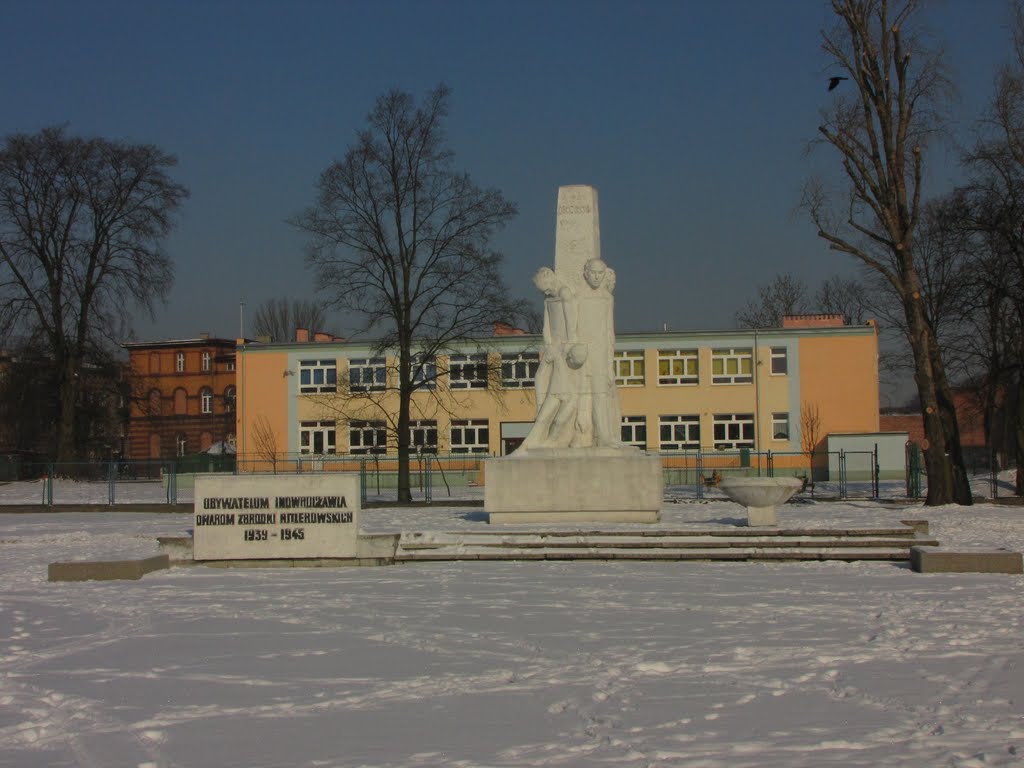 Pomnik w hołdzie obywatelom Inowrocławia poległym w latach 1939 - 1945r.