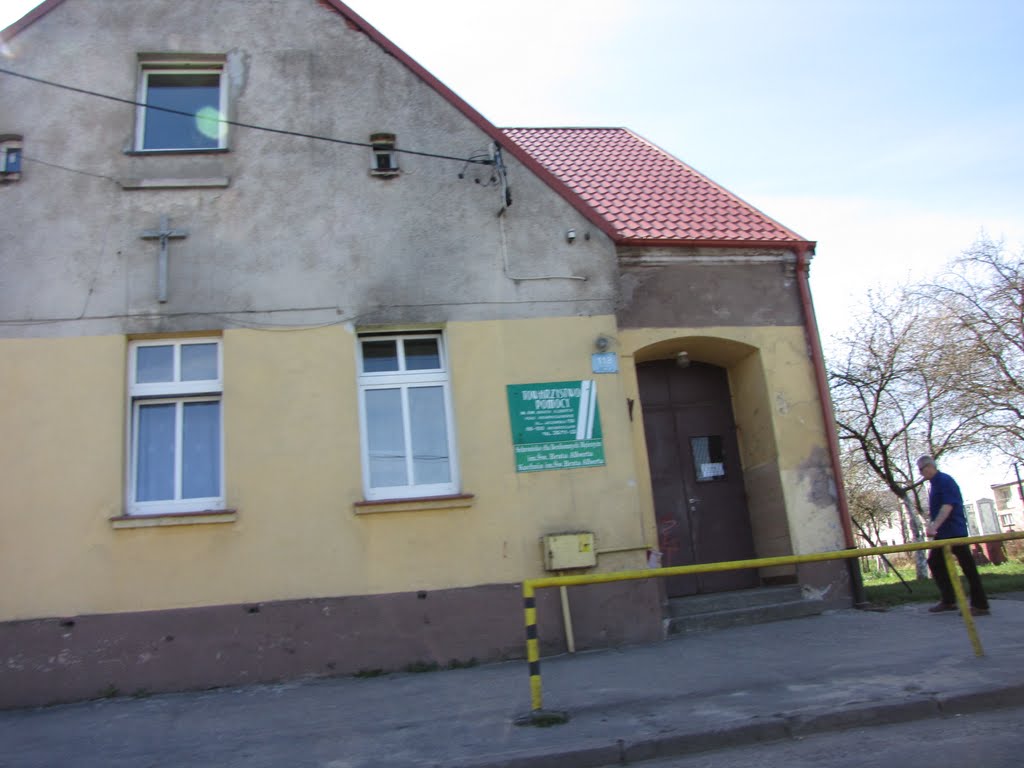 Inowrocław - ul. Jacewska , Towarzystwo Pomocy im. Św. Brata Alberta.