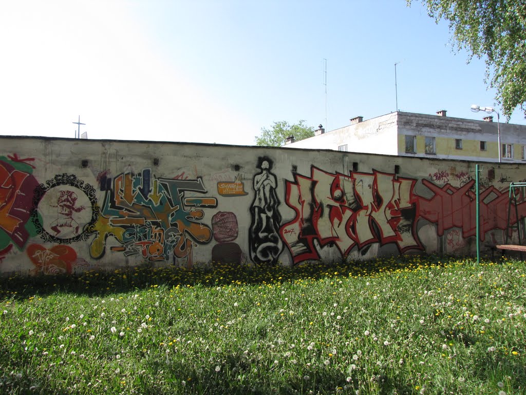 Inowrocław - Oś. Piastowskie - graffiti