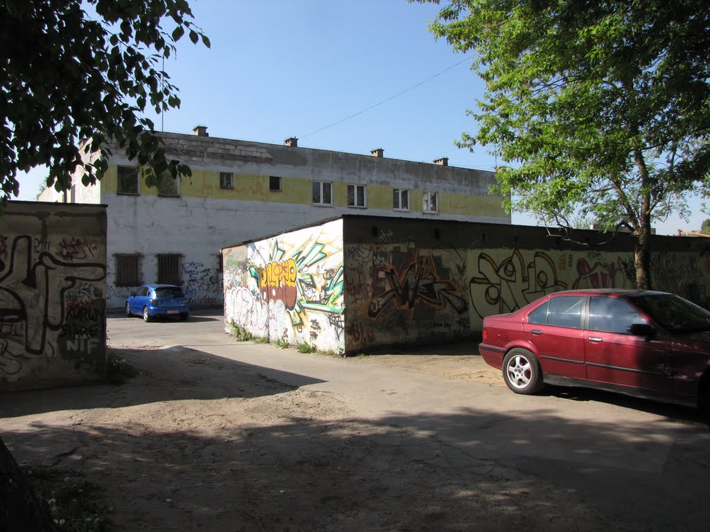 Inowrocław - Oś. Piastowskie - graffiti