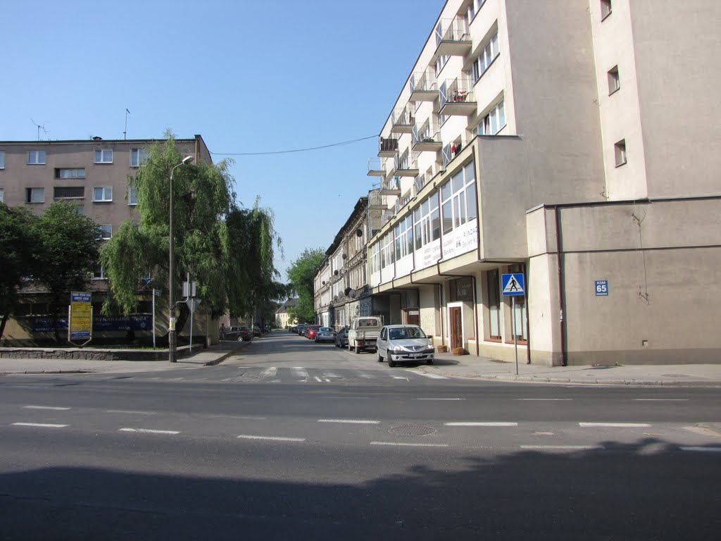Inowrocław - ul. Dworcowa i ul. Dubienka