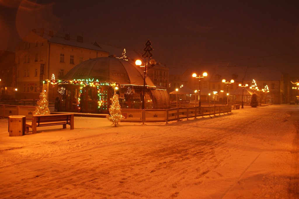 Rynek nocą