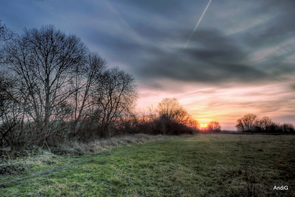 Pierwszy wiosenny zachód słońca / 1st Spring Sunset