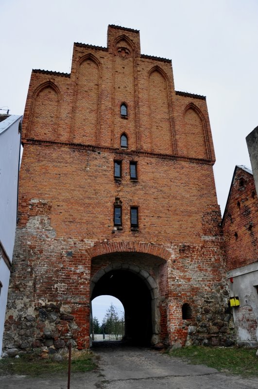 Gotycki zamek 1270-1305 Zamek Bierzgłowski /zk