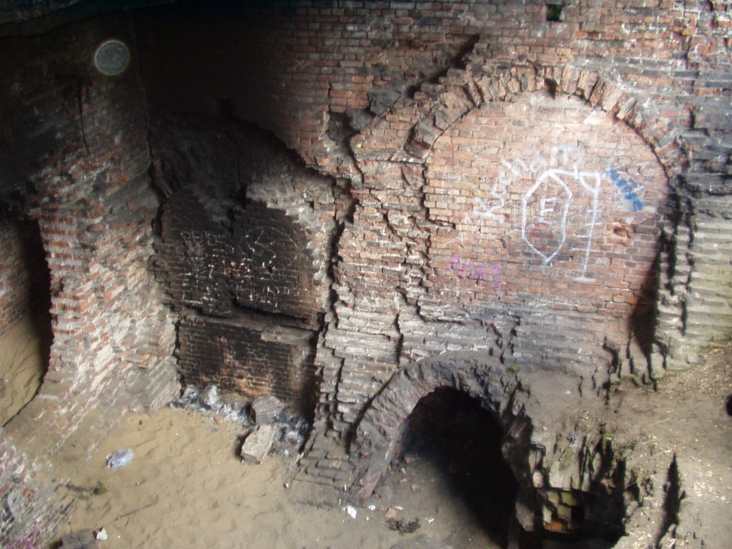 Toruń Fort VIII - Wnętrze koszar czołowych