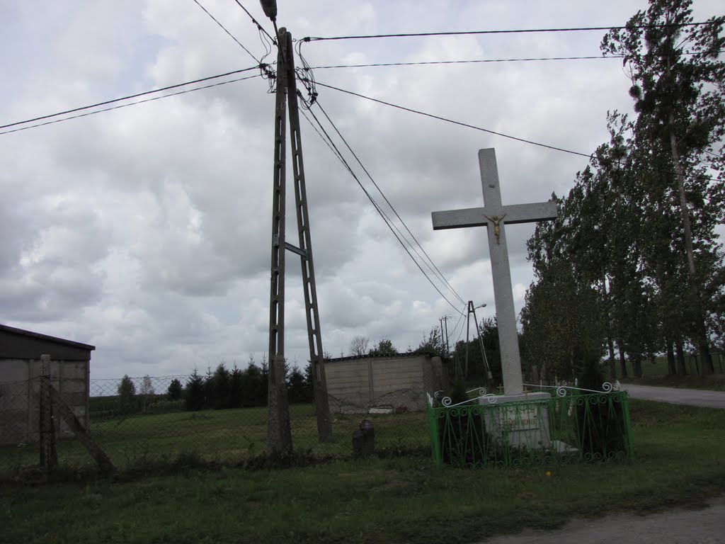 Bierzgłowo - Krzyż przydrożny