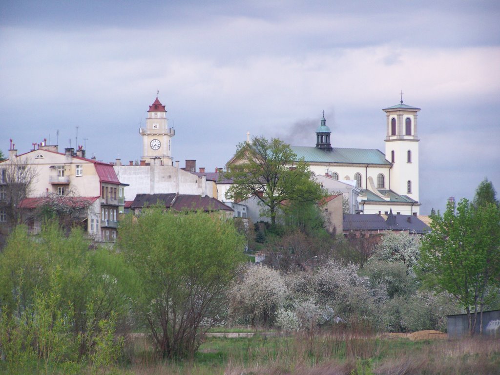 Widok ogólny na Gorlice maj 2007