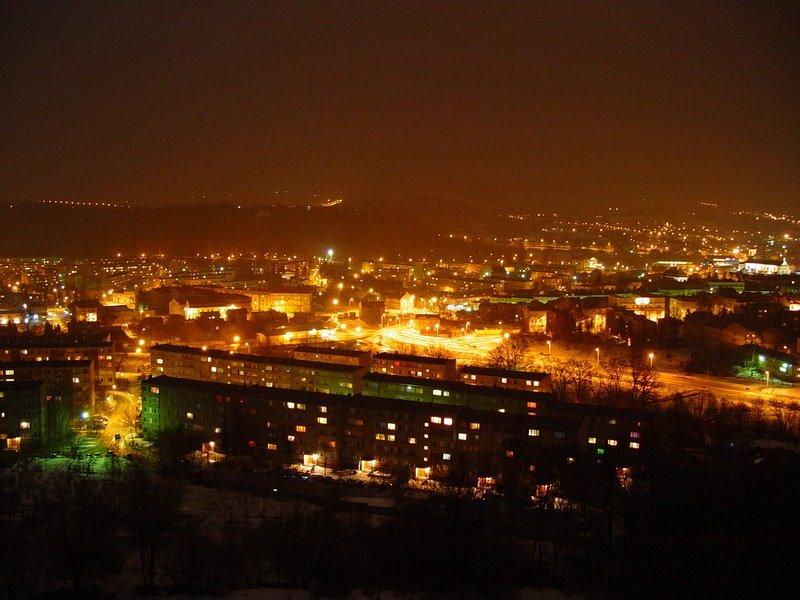 Gorlice in night