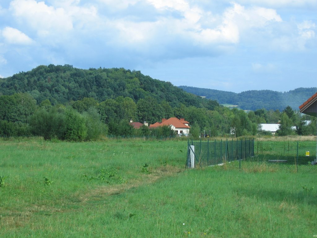 Widok na pasmo Magury Małastowskiej