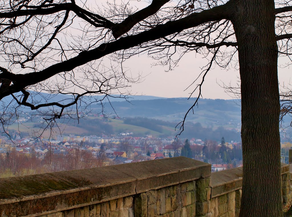 Gorlice - view from WW I Military Cemetery no. 91
