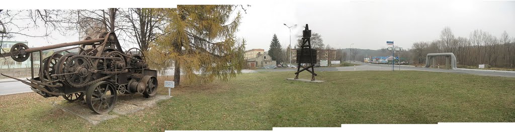 Gorlice, wiertnicza machina