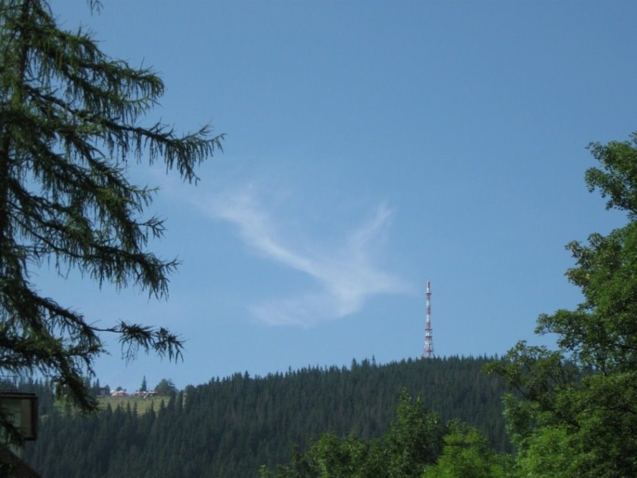 Zakopane - Tatry - Gubałówka - widok z Krupówek