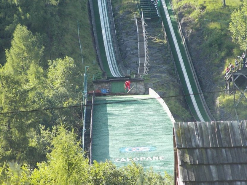Zakopane - Wielka Krokiew - Tatry - letnie zawody na igielicie