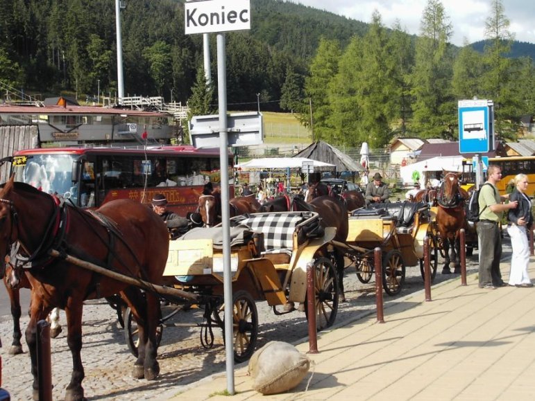 Zakopane - postój "taxi"