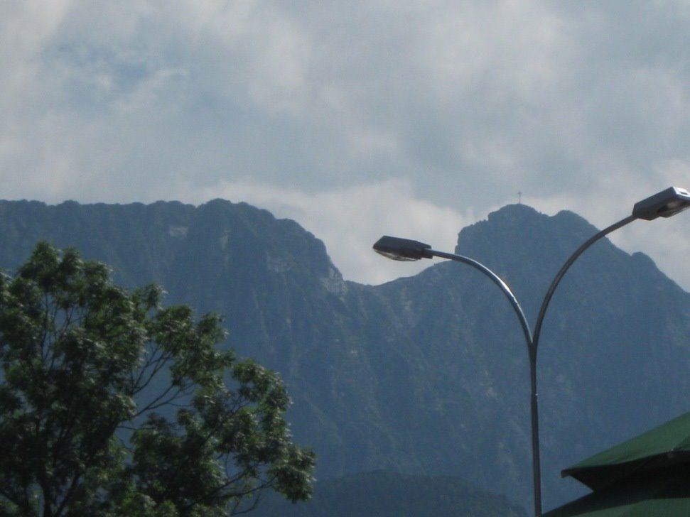 Zakopane - widok Giewontu z ul. Nowotarskiej