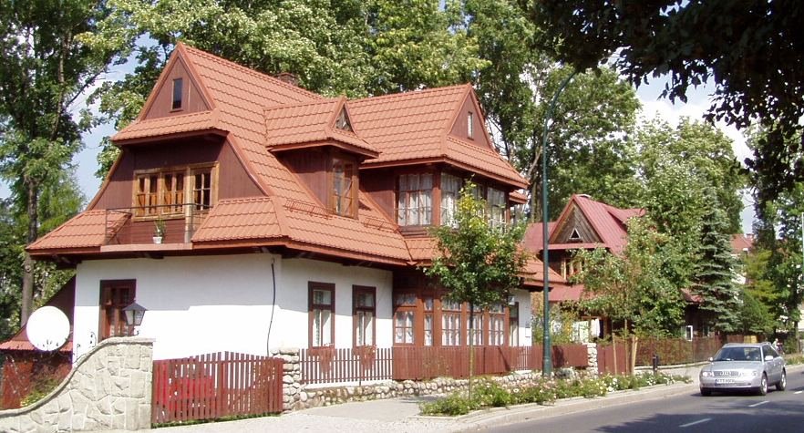 На улице Kazimierza Tetmajera