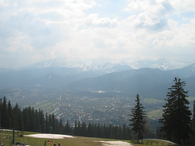 Zakopane - view from Gubalowka Mount